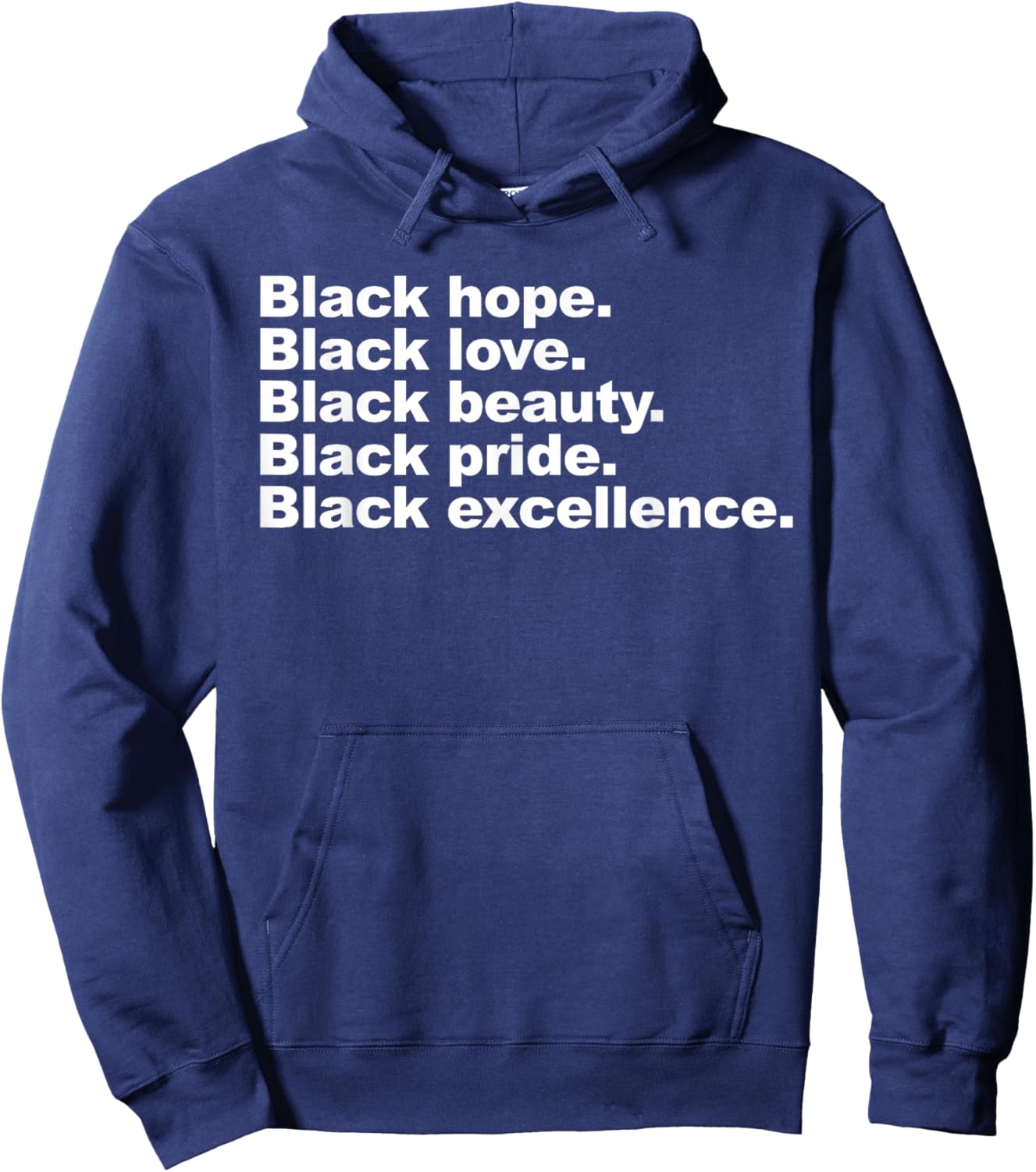 Black Hope Hoodie - Hoodie | Navy