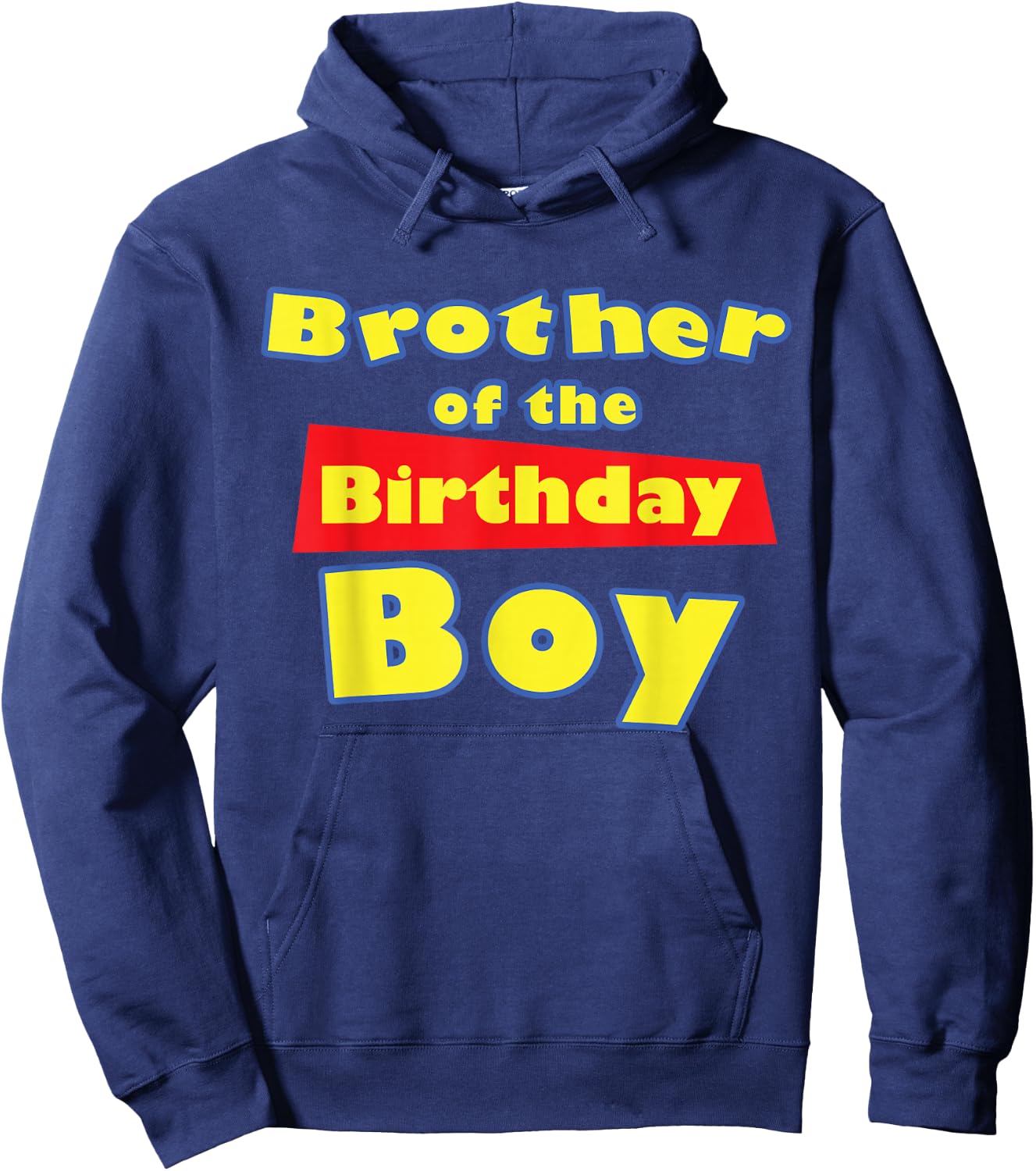 Birthday Story Brother of the Birthday Boy Hoodie - Hoodie | Navy