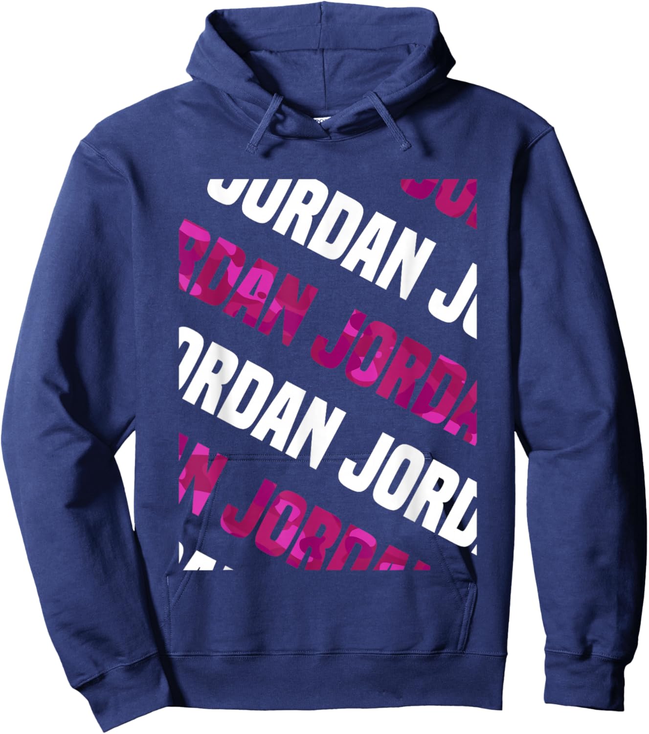 Jordan Camo Pattern Pink Camouflage Hoodie - Hoodie | Navy
