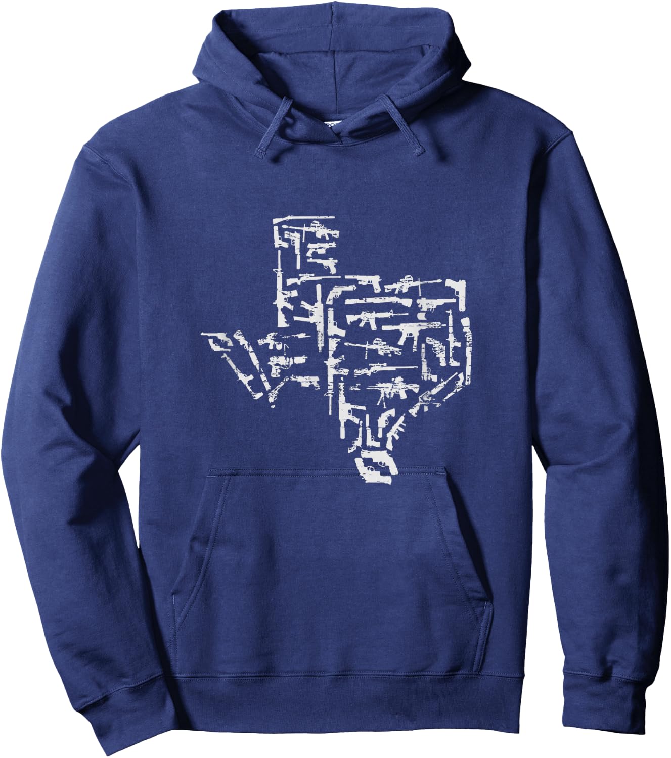 Patriotic Texan Guns USA Gift Texas Hoodie - Hoodie | Navy