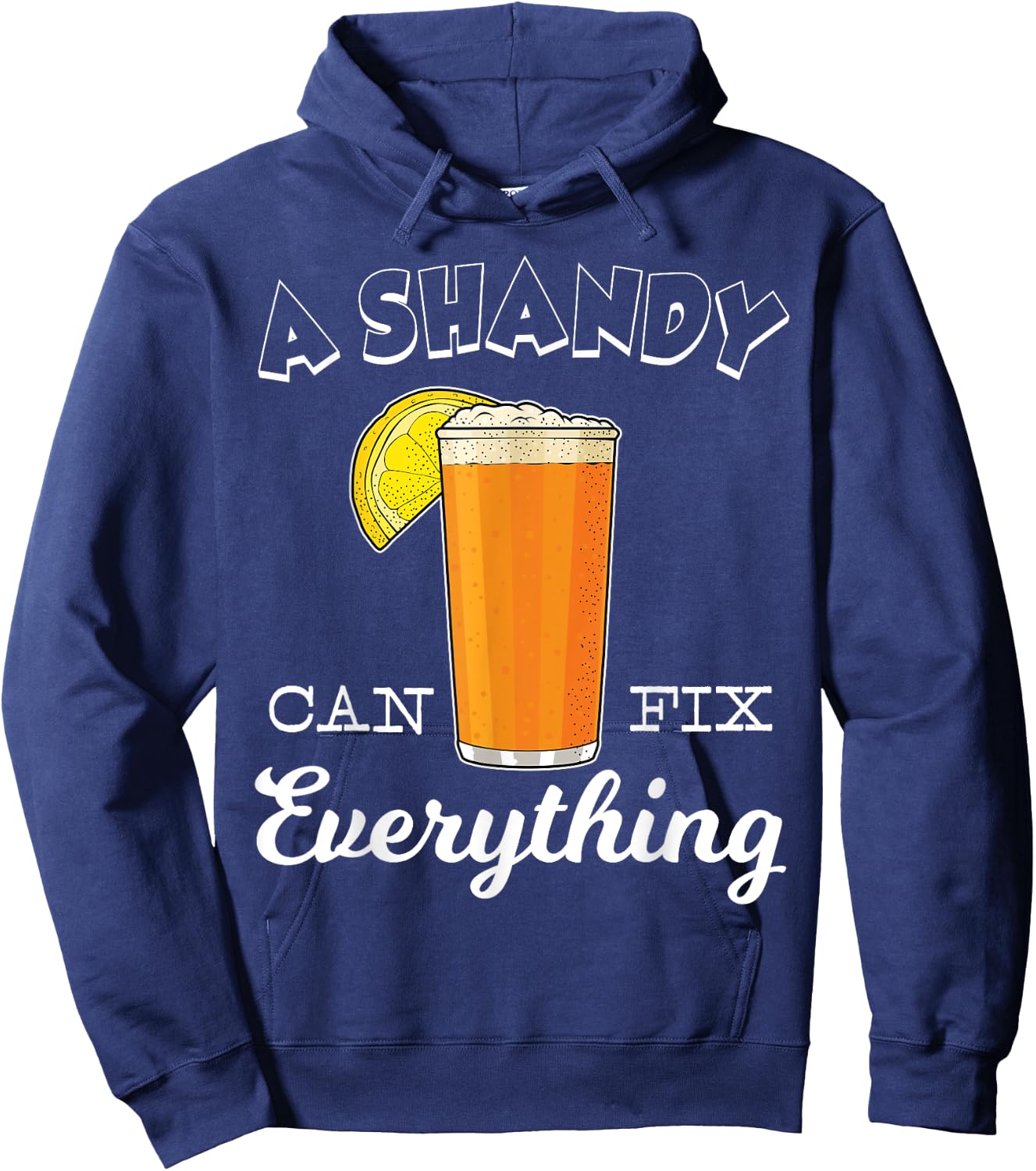 Homebrewing Beer Summer Drink Shandy Hoodie - Hoodie | Navy