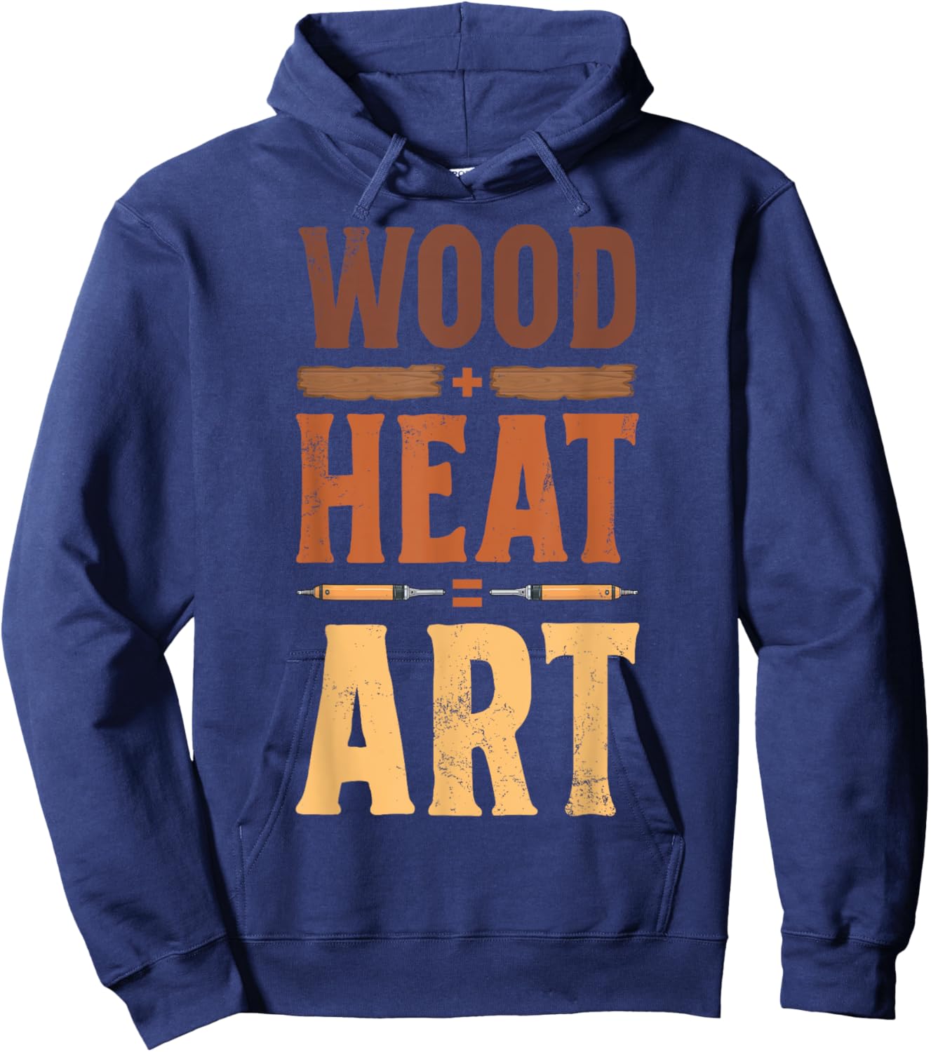 Pyrography and Pyrogravur Hoodie - Hoodie | Navy