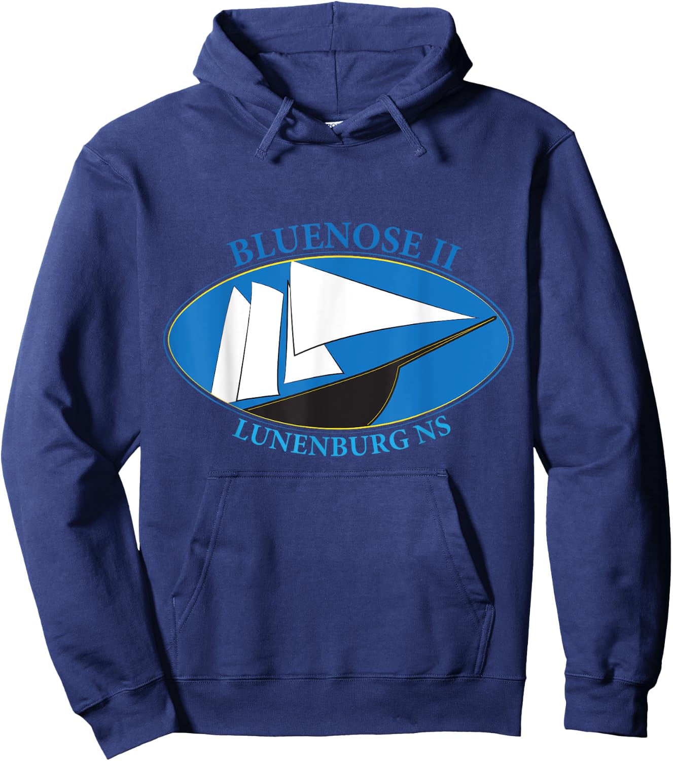 Bluenose II, Lunenburg, Nova Scotia, Canada Hoodie - Hoodie | Navy