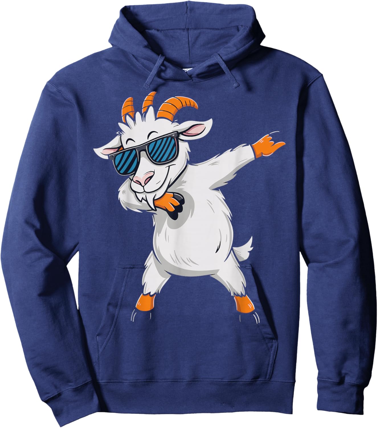 Dabbing Goat Goat Kids Costume Farm Animal Hoodie - Hoodie | Navy