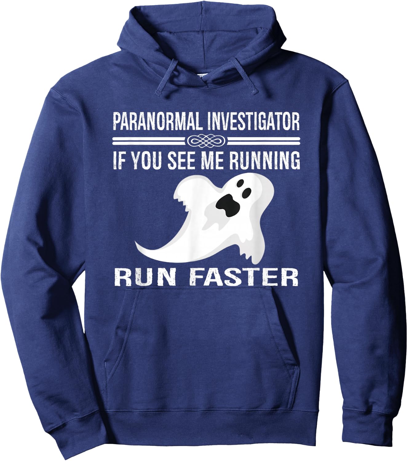 Paranormal Investigator Ghost Hunting Hoodie - Hoodie | Navy