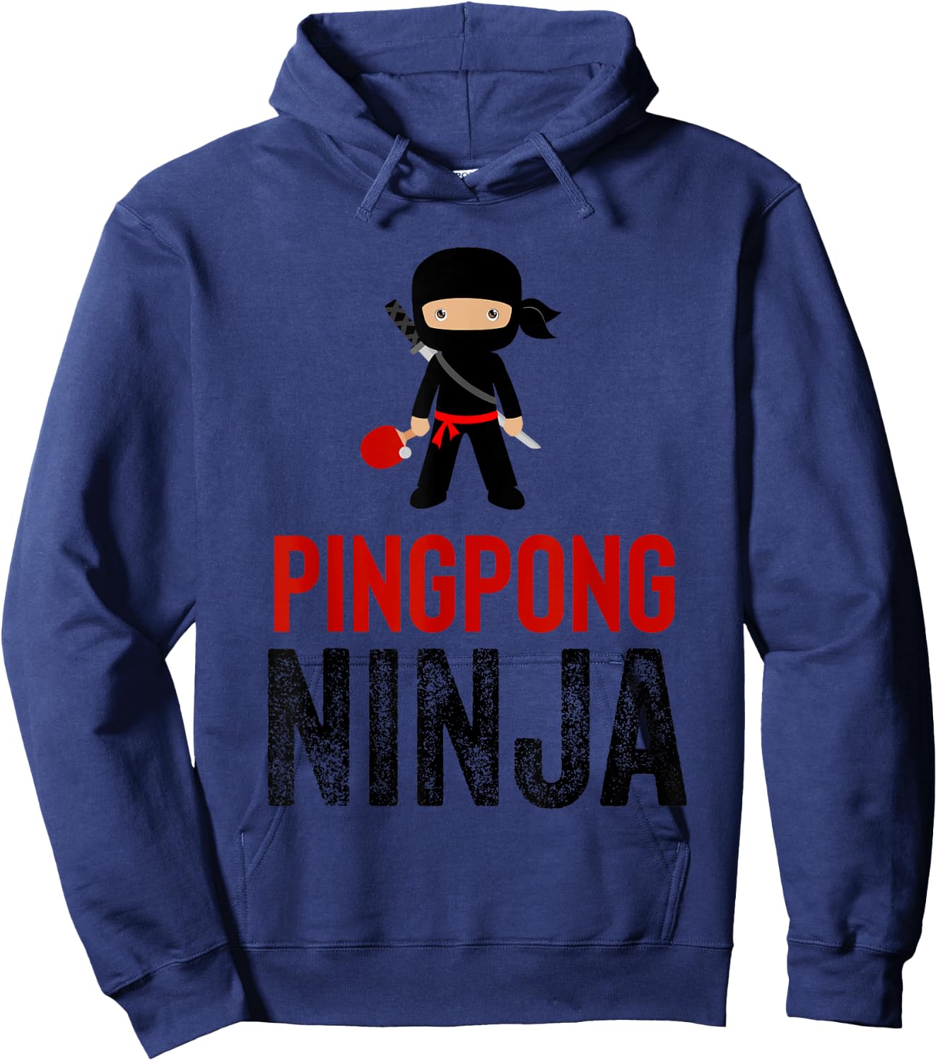 Ping Pong Ninja Table Tennis Kids Gift Hoodie - Hoodie | Navy