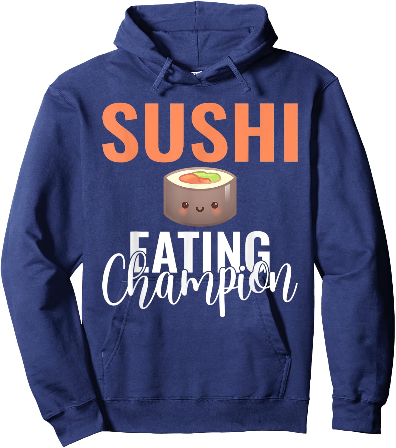 Japanese Food Sushi Eating Champion Hoodie - Hoodie | Navy