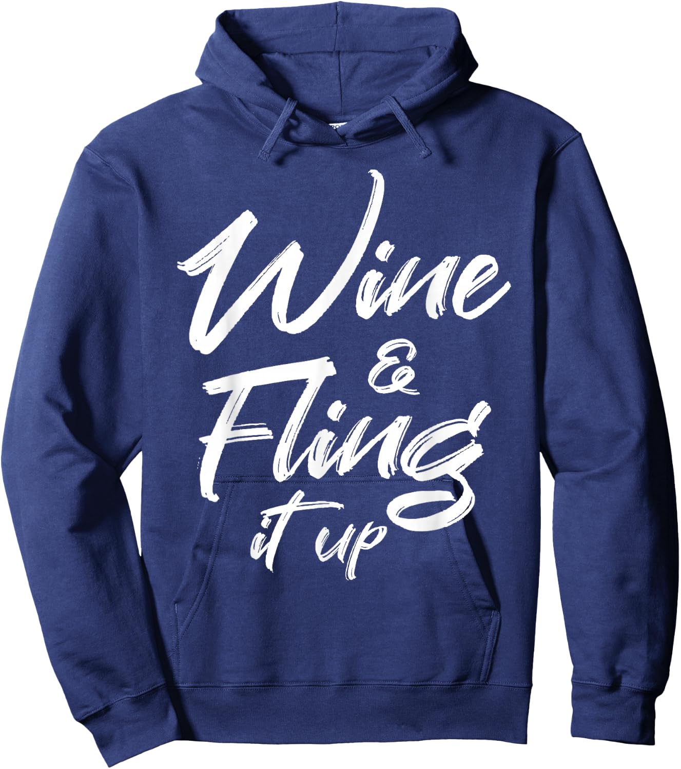 Wine und Spinner Funny Soca Party Gift Hoodie - Hoodie | Navy