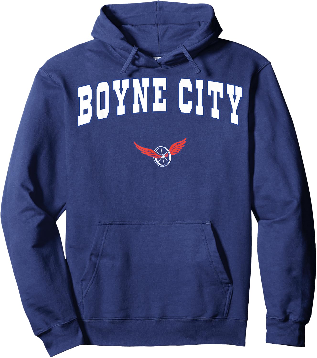 Boyne City High School Ramblers Hoodie - Hoodie | Navy