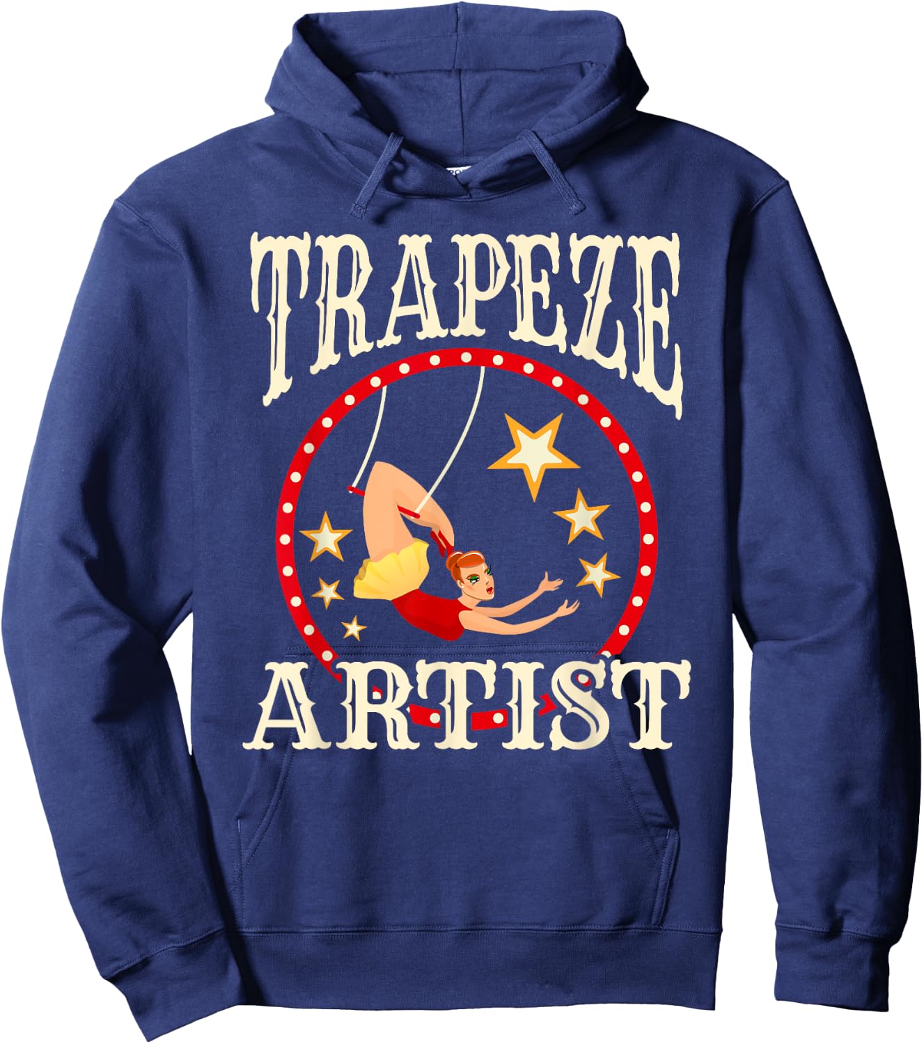 Circus - Trapeze - Trapeze Artist Costume Hoodie - Hoodie | Navy