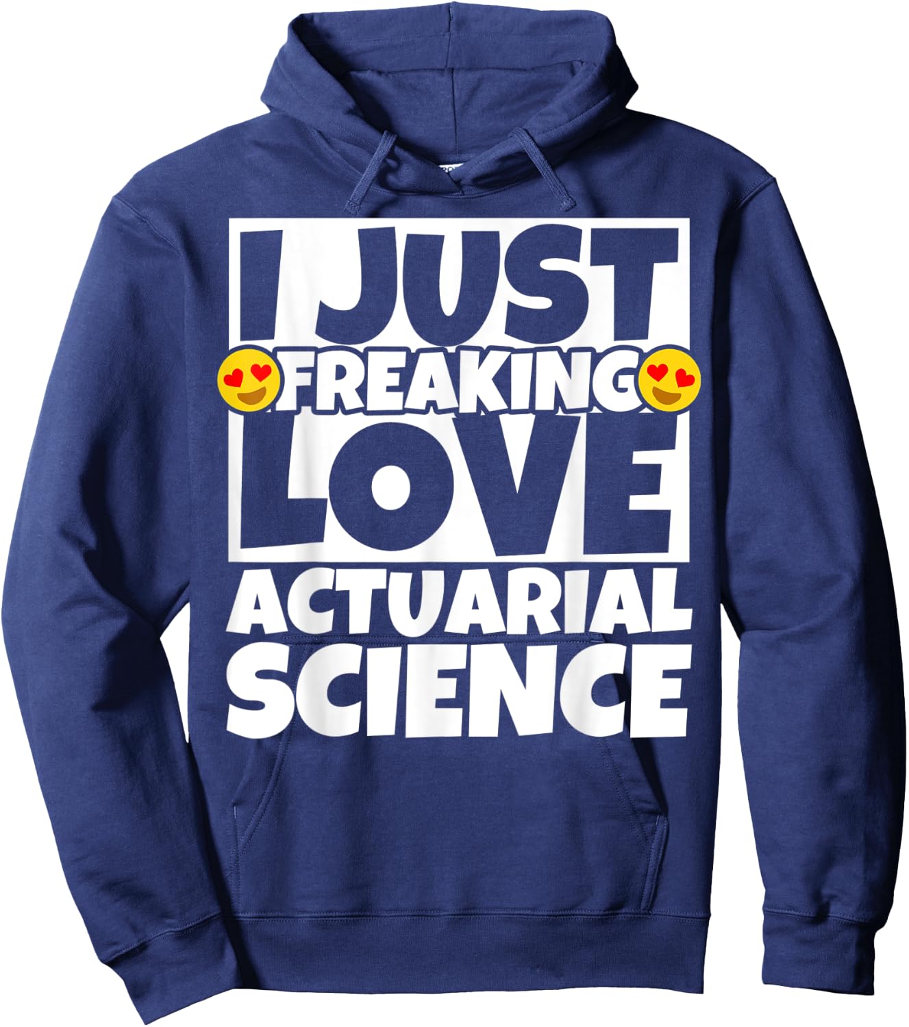 Actuarial science Funny Hoodie - Hoodie | Navy
