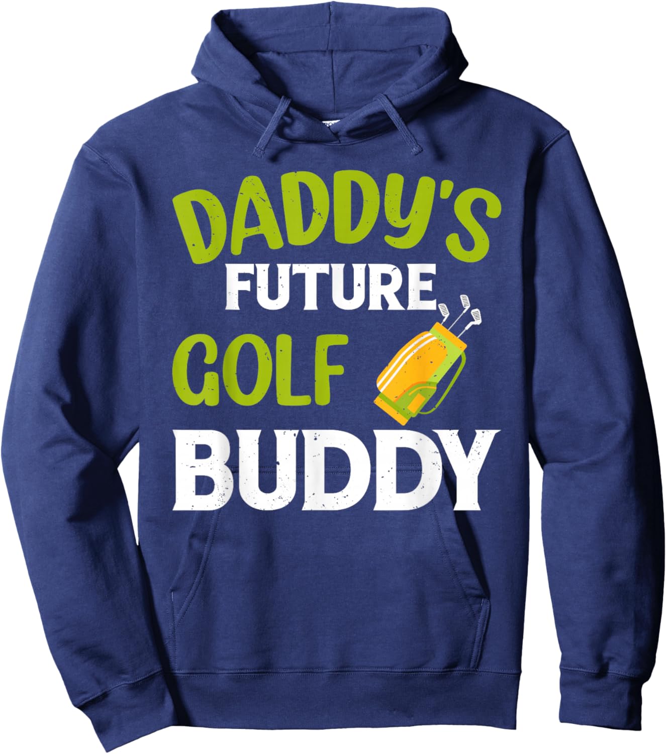 Daddy's Future Golf Buddy - Golf Player Kids Hoodie - Hoodie | Navy