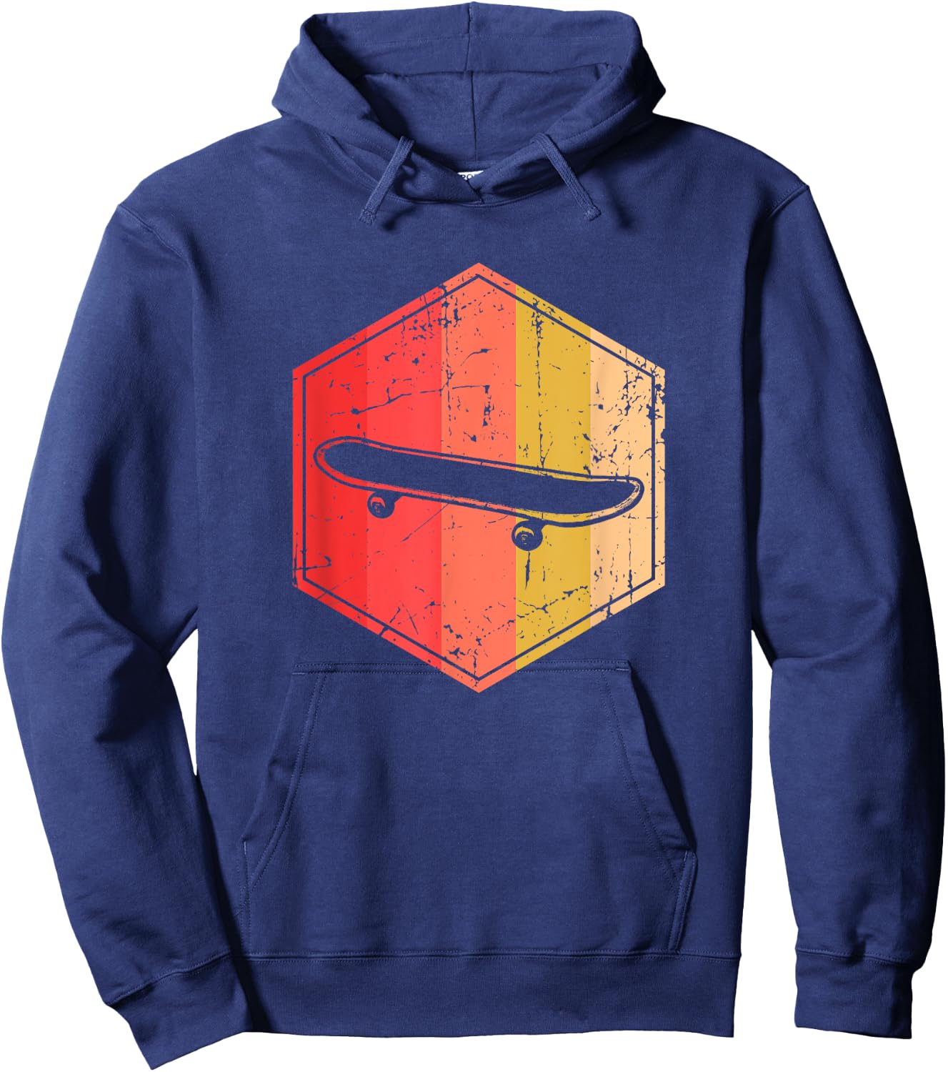 Skate Clothing Vintage Skateboard Kids Hoodie - Hoodie | Navy
