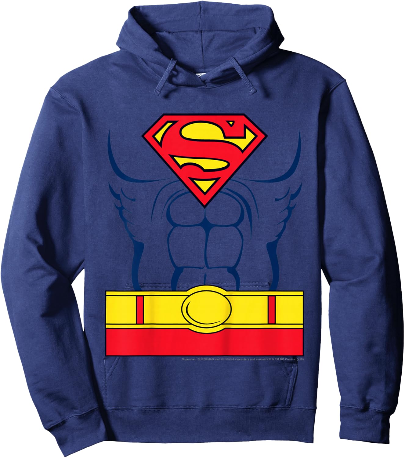Kids DC Comics Superman Costume Hoodie - Hoodie | Navy