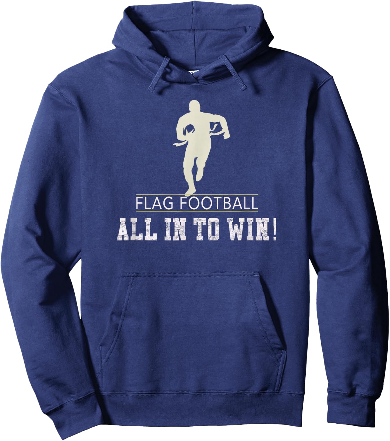 Flag Football Shirt for Kids and Adults Hoodie - Hoodie | Navy
