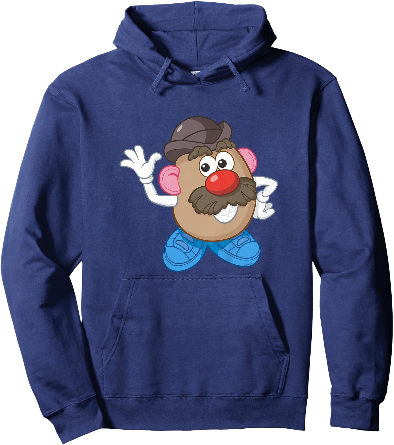 Mr. Potato Head Big Vintage Character Wave Hoodie - Hoodie | Navy