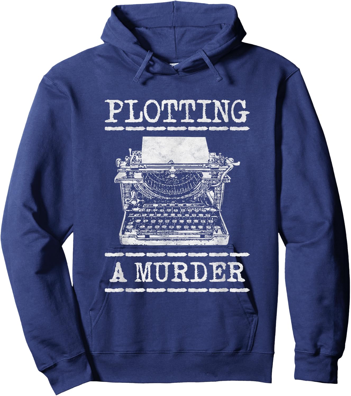 Plotting A Murder Hoodie - Hoodie | Navy