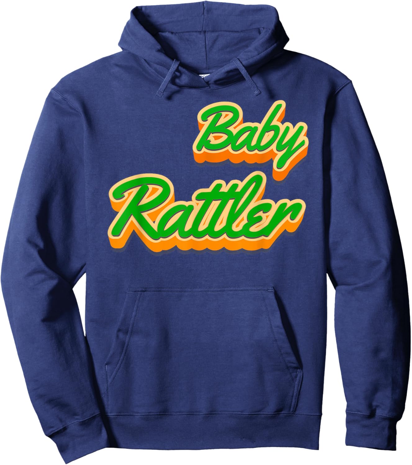 The Baby Rattler Hoodie - Hoodie | Navy