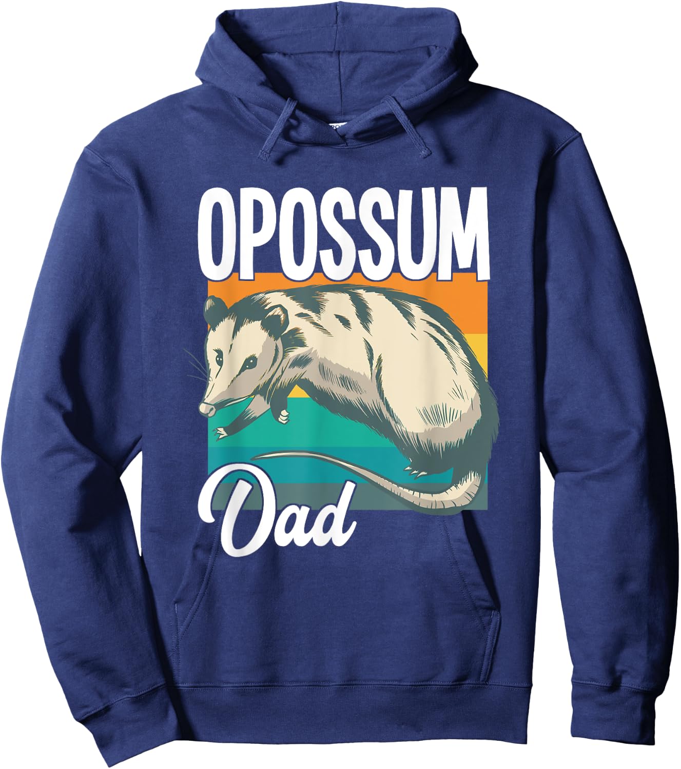 Opossum Dad Hoodie - Hoodie | Navy