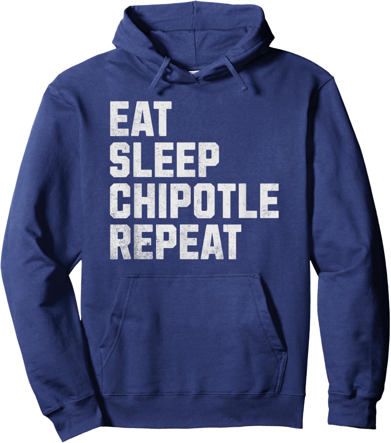 Eat Sleep Chipotle Repeat Fan Player Funny Hoodie - Hoodie | Navy