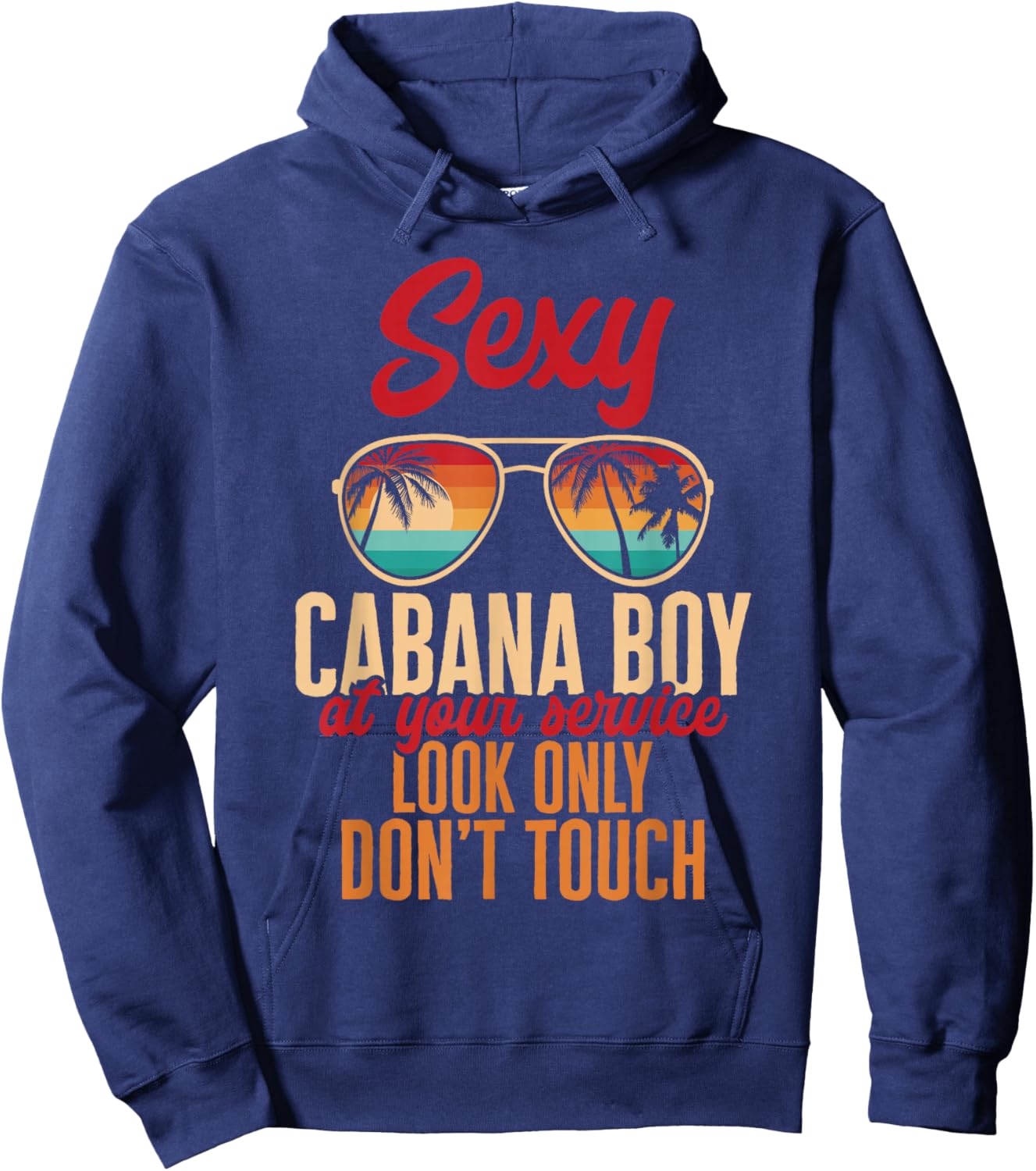 Cabana Boy Beach Bartender Cabana Boy Hoodie - Hoodie | Navy