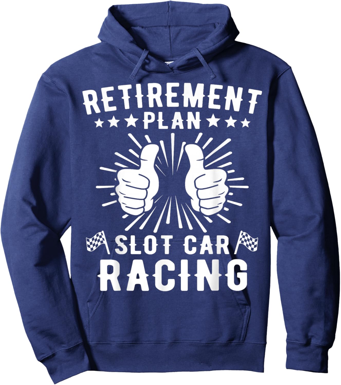 Slot Car Racing Controller Slot Car Hoodie - Hoodie | Navy