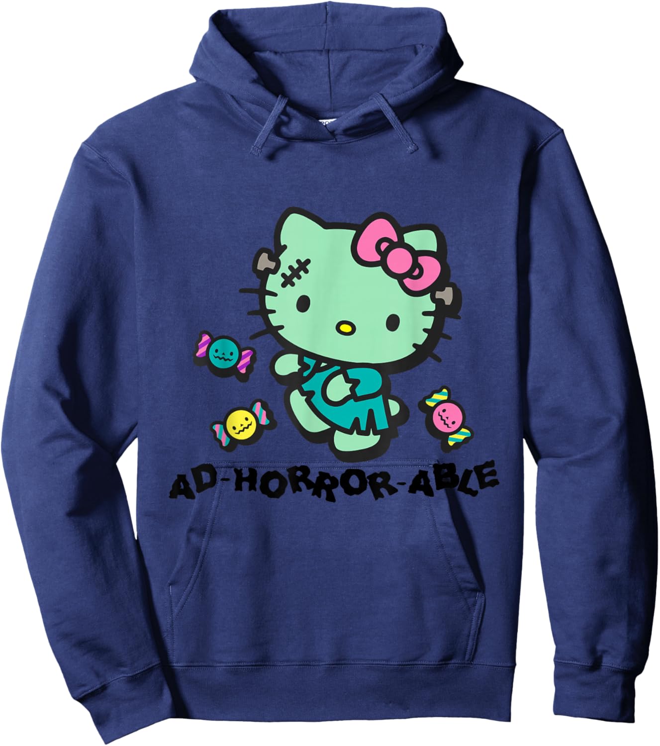 Hello Kitty Ad-Horror-able Hoodie - Hoodie | Navy