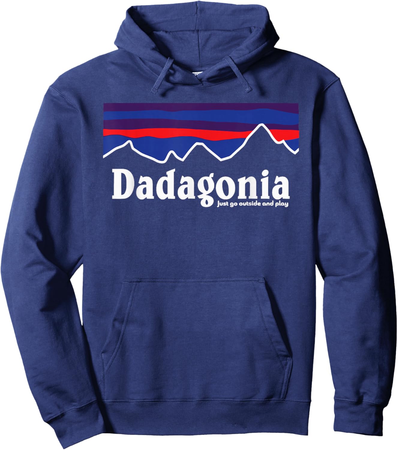 Dadagonia Just go outside and play Hoodie - Hoodie | Navy