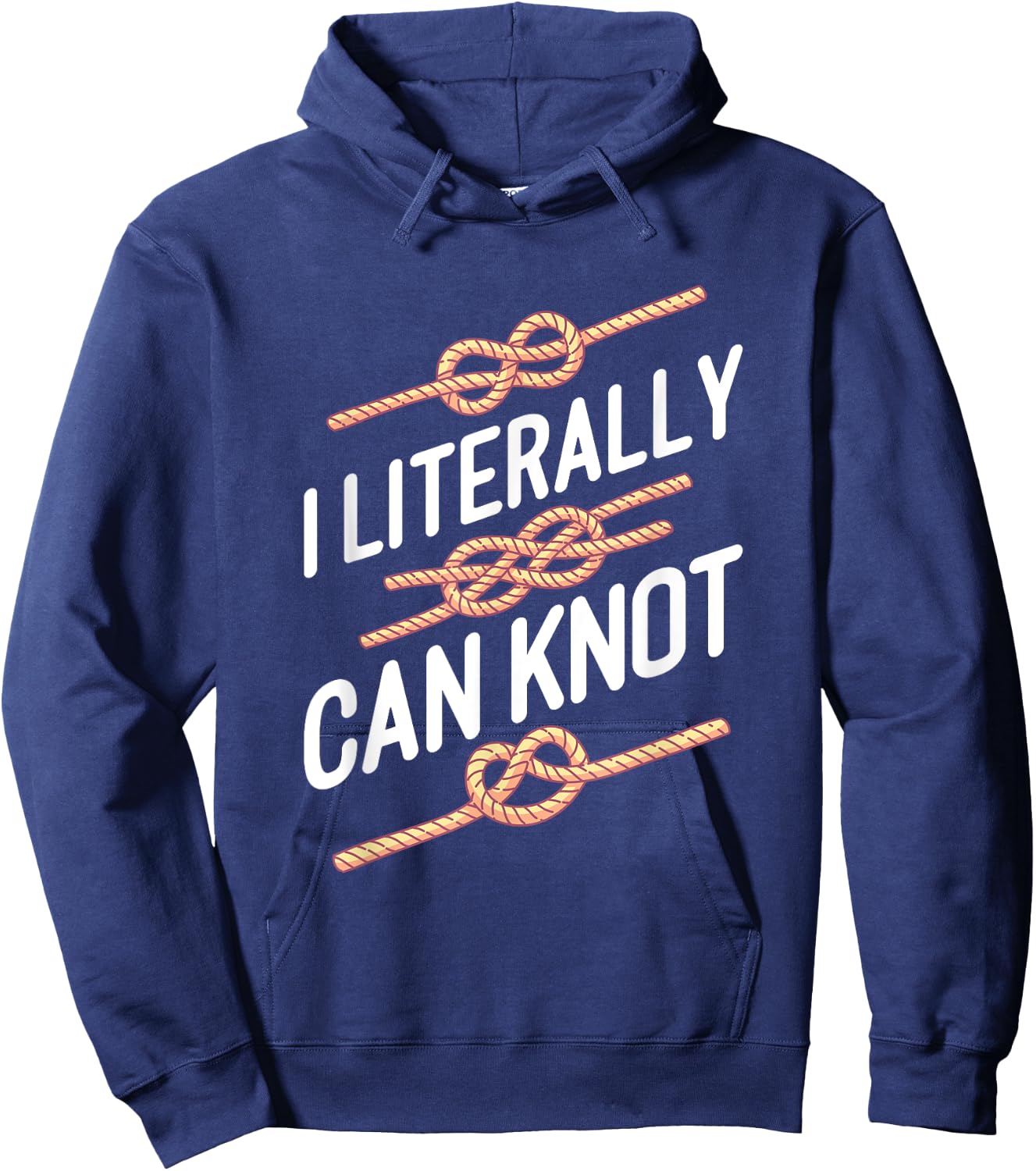 SCOUT: I Literally Can Knot Hoodie - Hoodie | Navy