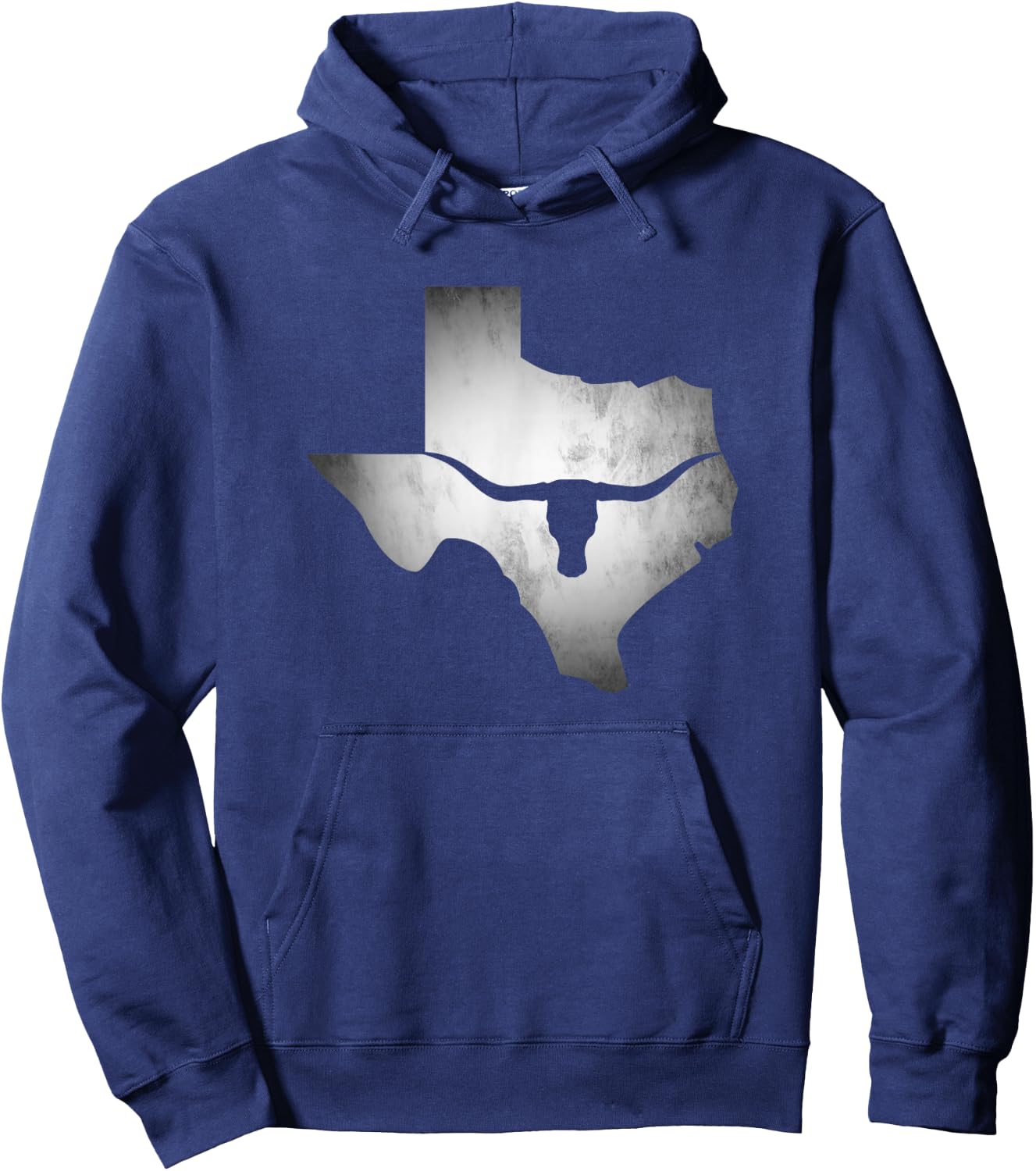 Texas State Bull Longhorn Hoodie - Hoodie | Navy