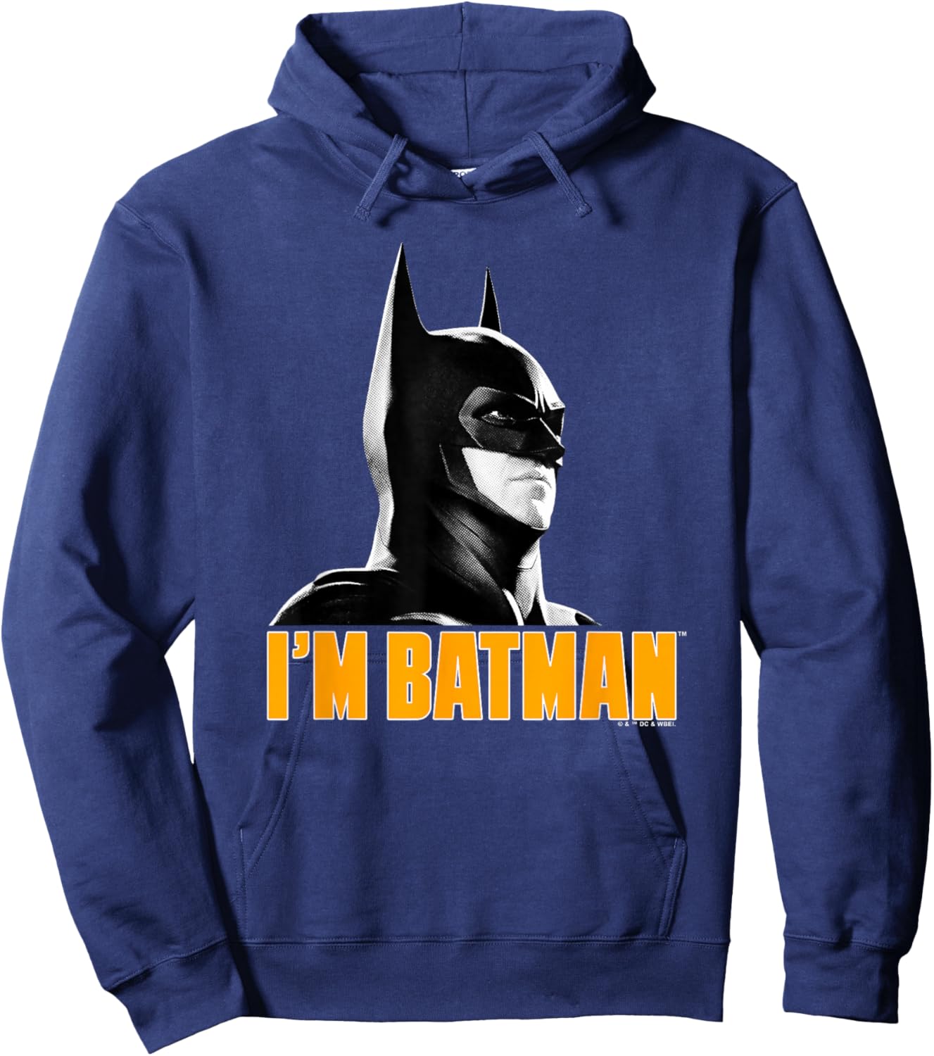 The Flash Movie Batman Portait Hoodie - Hoodie | Navy