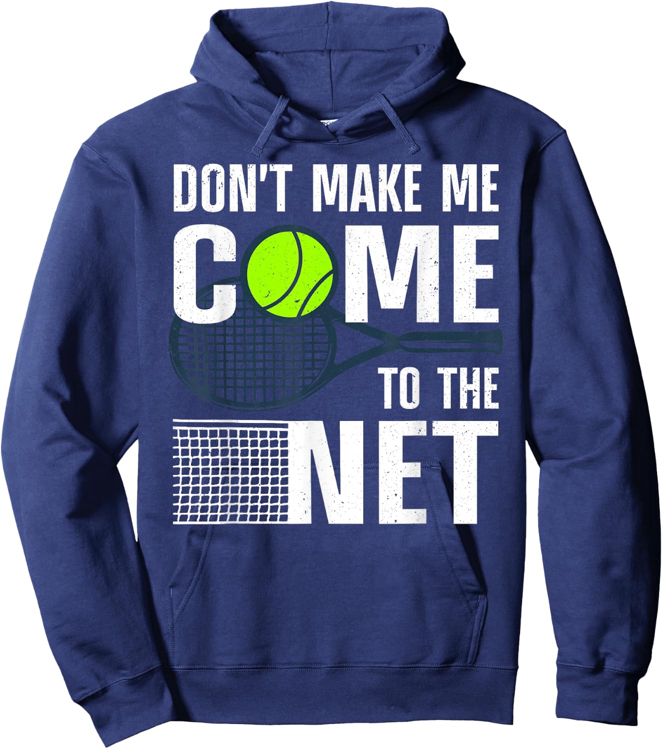 Funny Tennis Art Men Teens Tennis Player Lover Hoodie - Hoodie | Navy