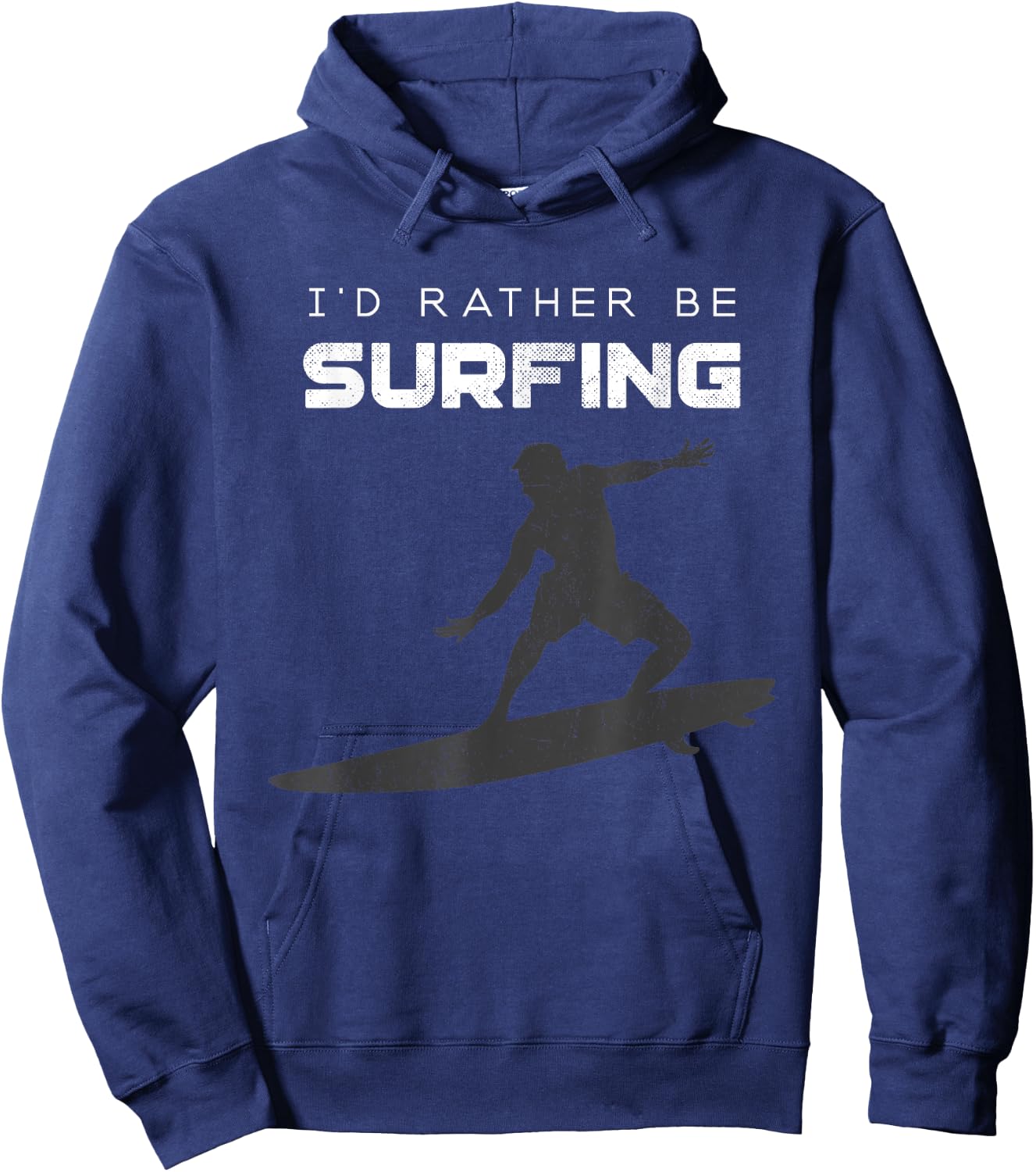 I'd Rather Be Surfing Surf Hoodie - Hoodie | Navy