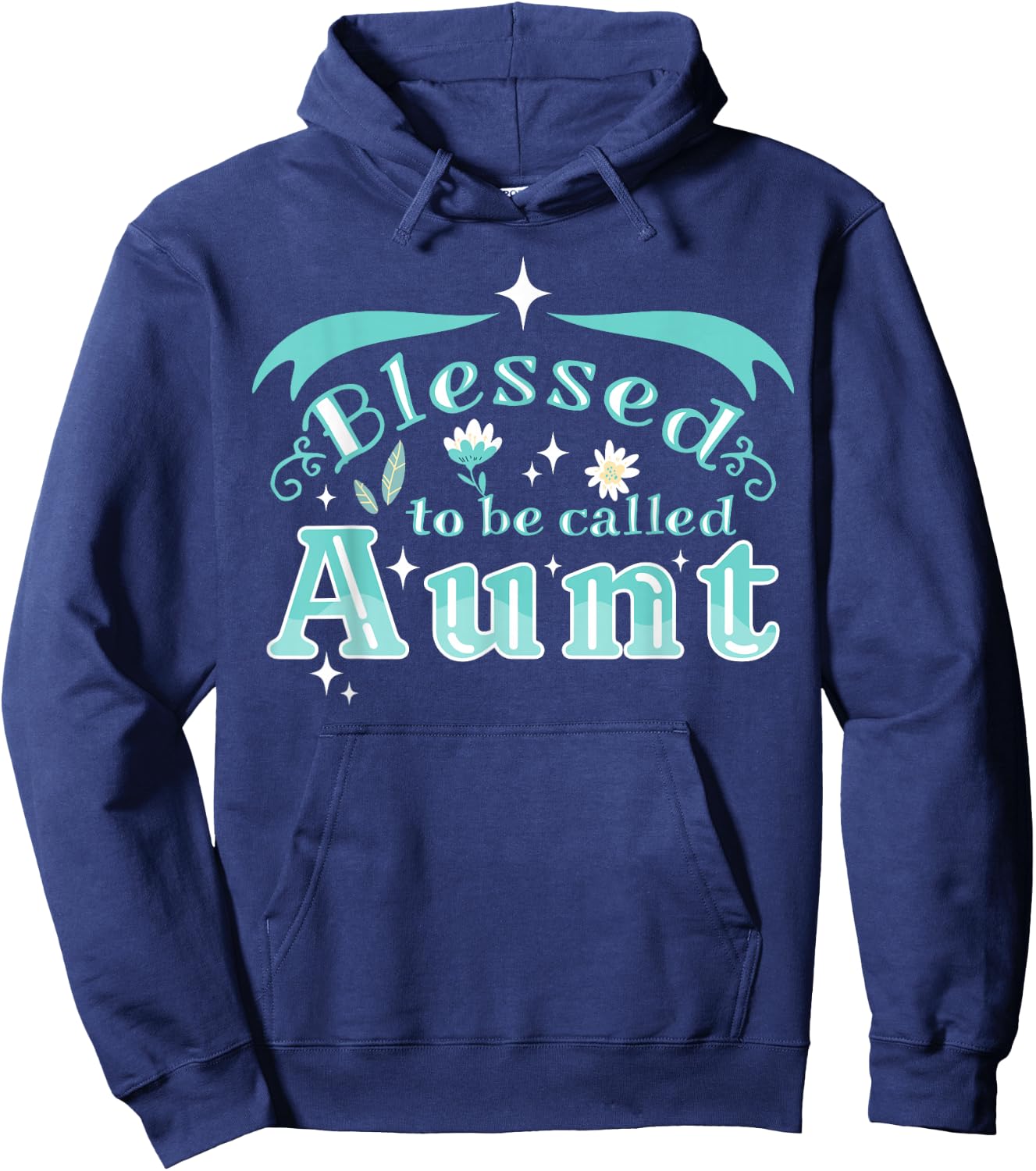 Blessed to be called aunt Hoodie - Hoodie | Navy