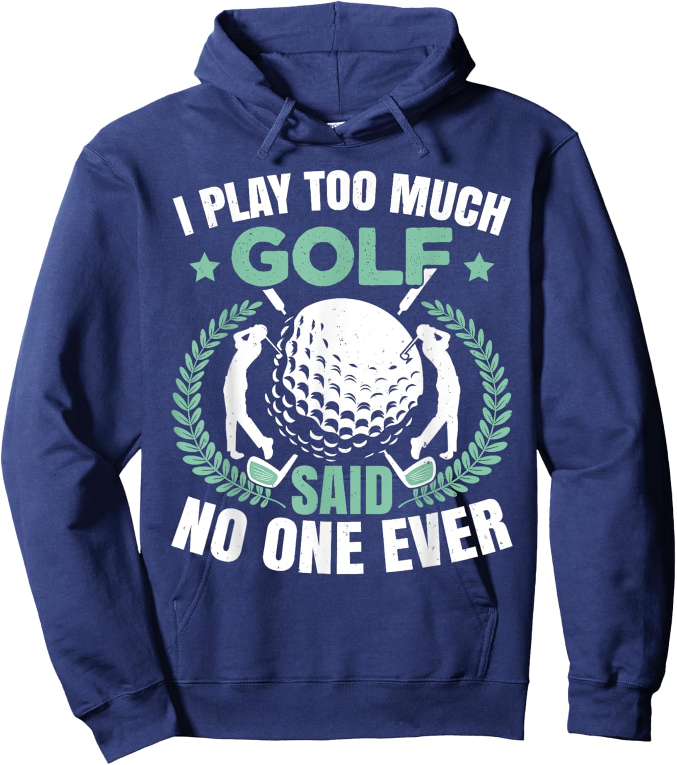 Funny Father's Day Golf Hoodie - Hoodie | Navy