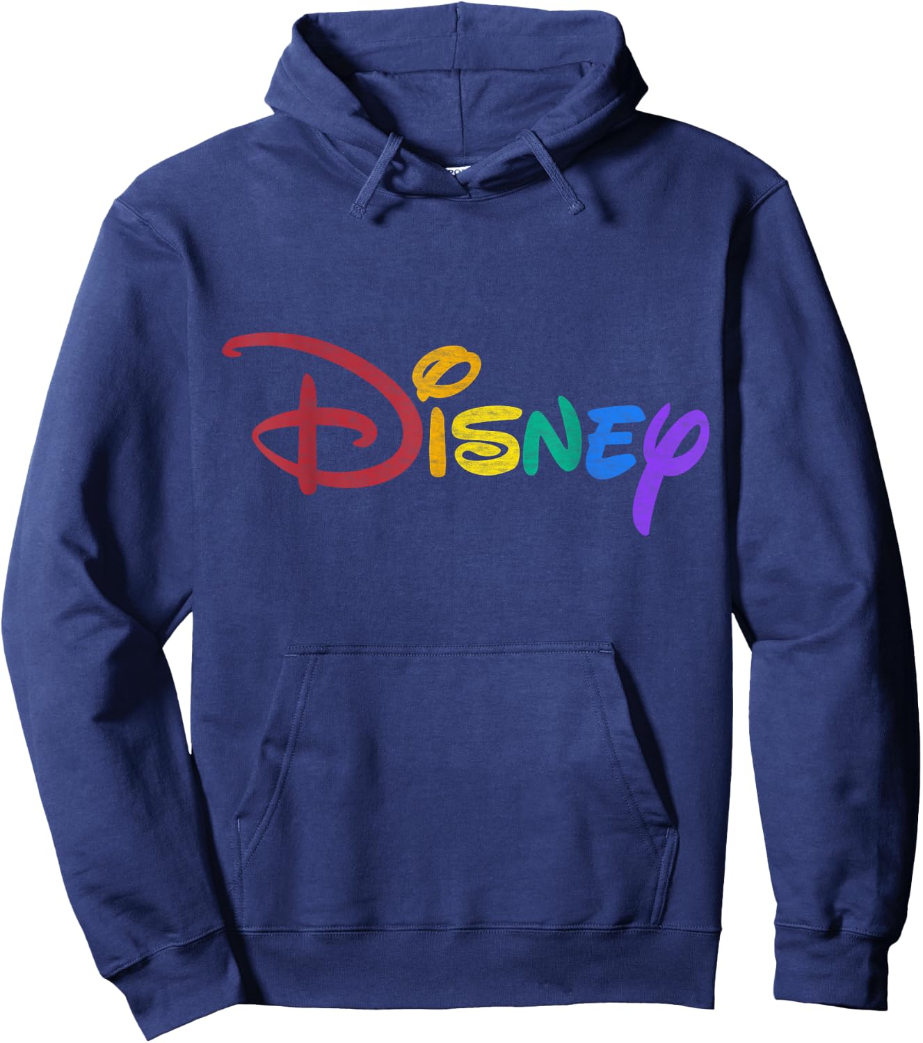 Disney - Rainbow Logo Hoodie - Hoodie | Navy