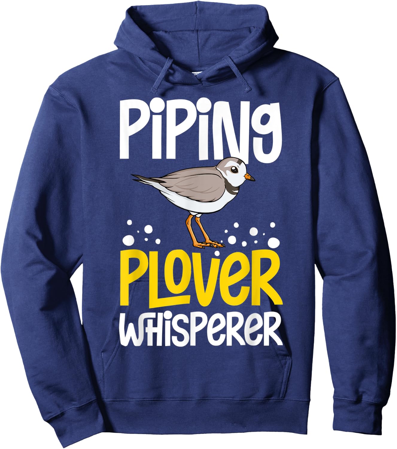Piping Plover Bird Funny Cute Animal Watching Hoodie - Hoodie | Navy