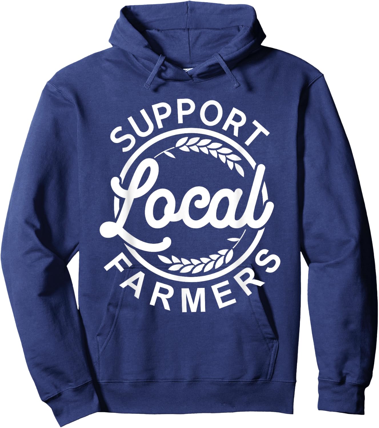 Support Your Local Farmer Grain Hoodie - Hoodie | Navy