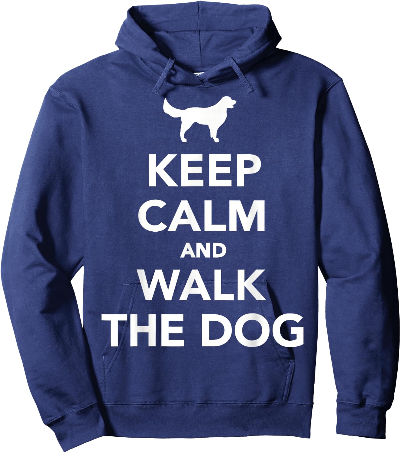 Keep and walkt the dog Hoodie - Hoodie | Navy