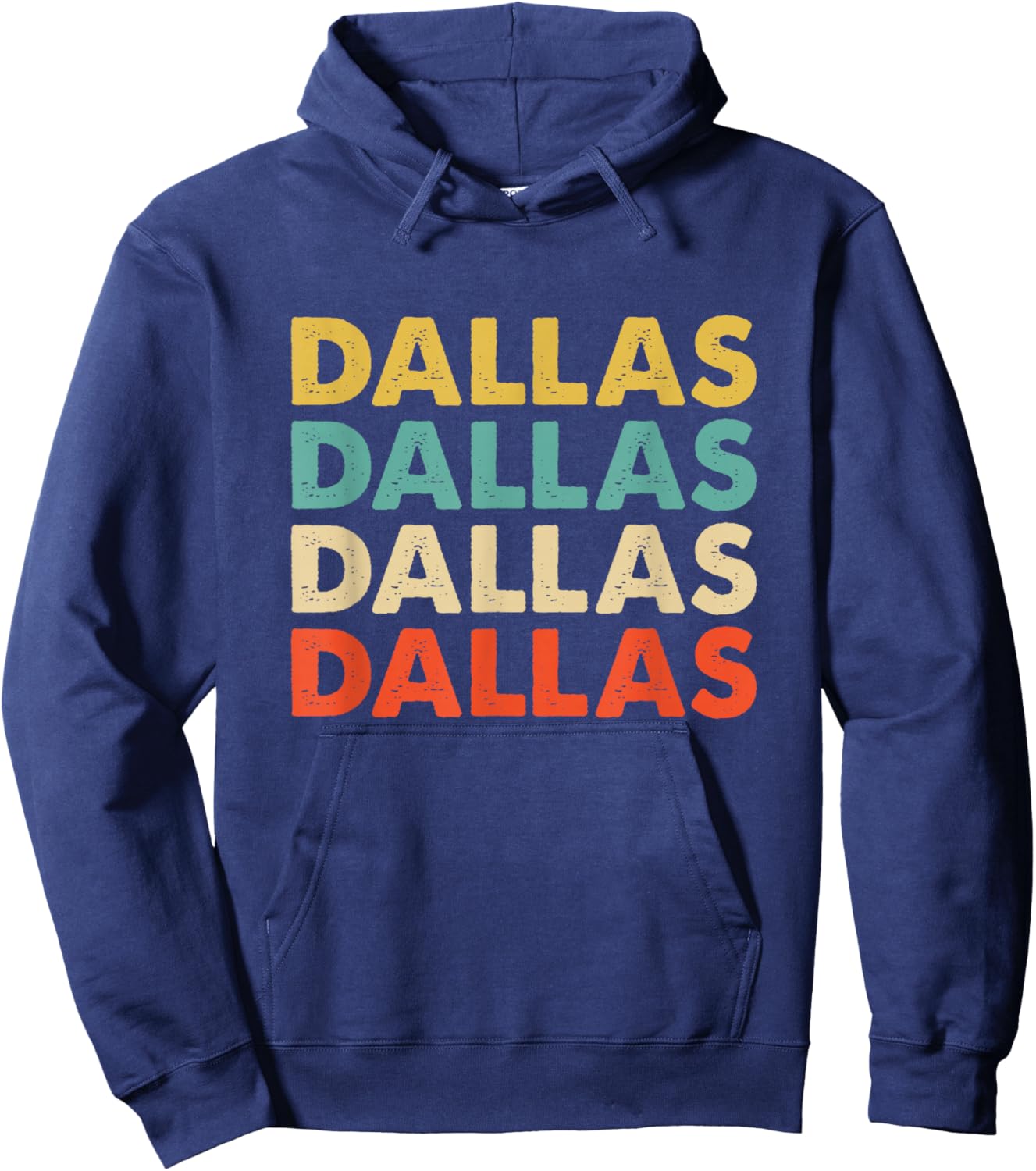 Dallas Name Hoodie - Hoodie | Navy