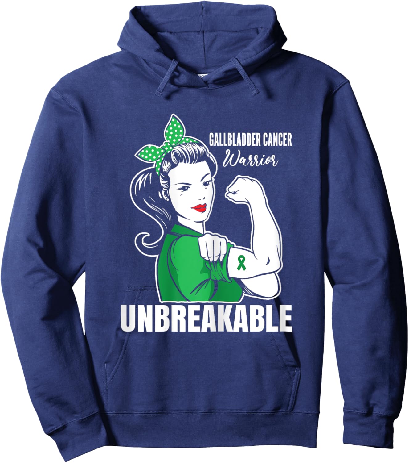 Gallbladder Removal Funny gallbladder cancer Hoodie - Hoodie | Navy