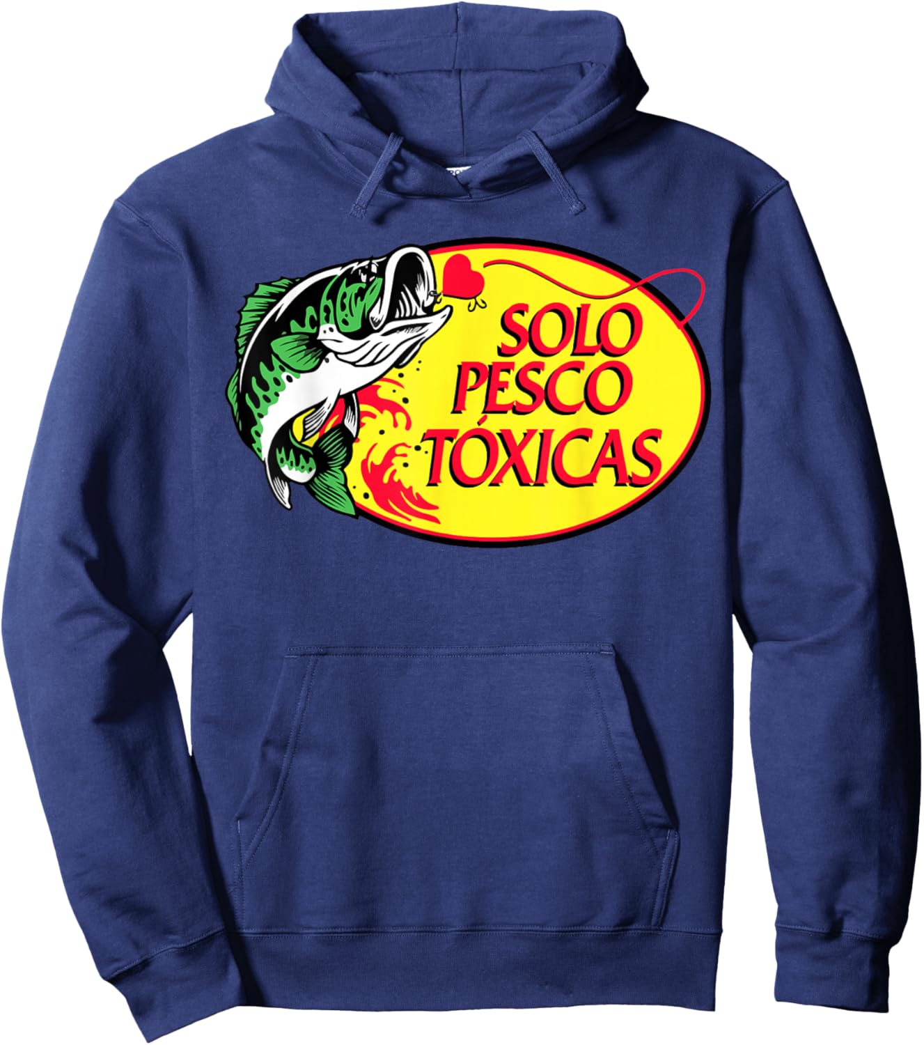 Solo Pesco Toxicas Hoodie - Hoodie | Navy