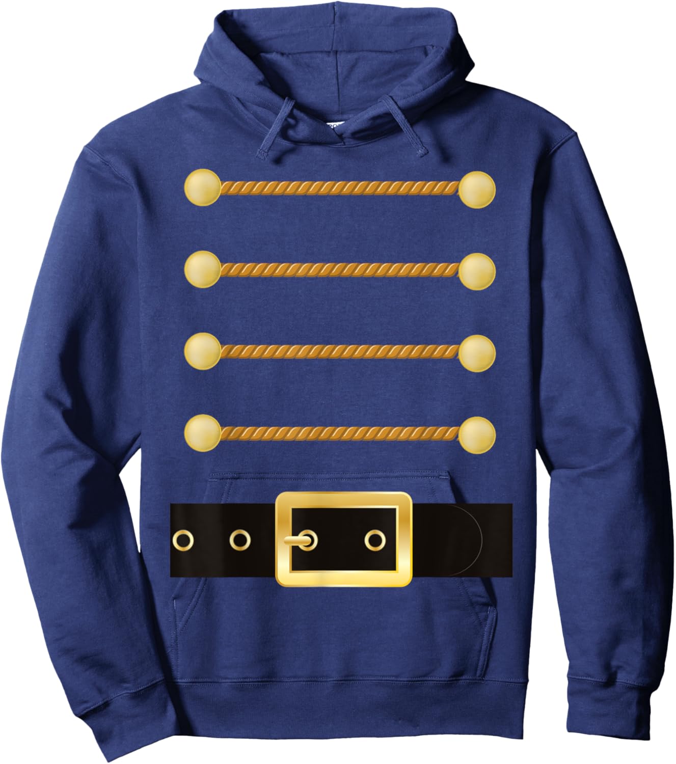 Funny Christmas with Nutcracker Costume Hoodie - Hoodie | Navy