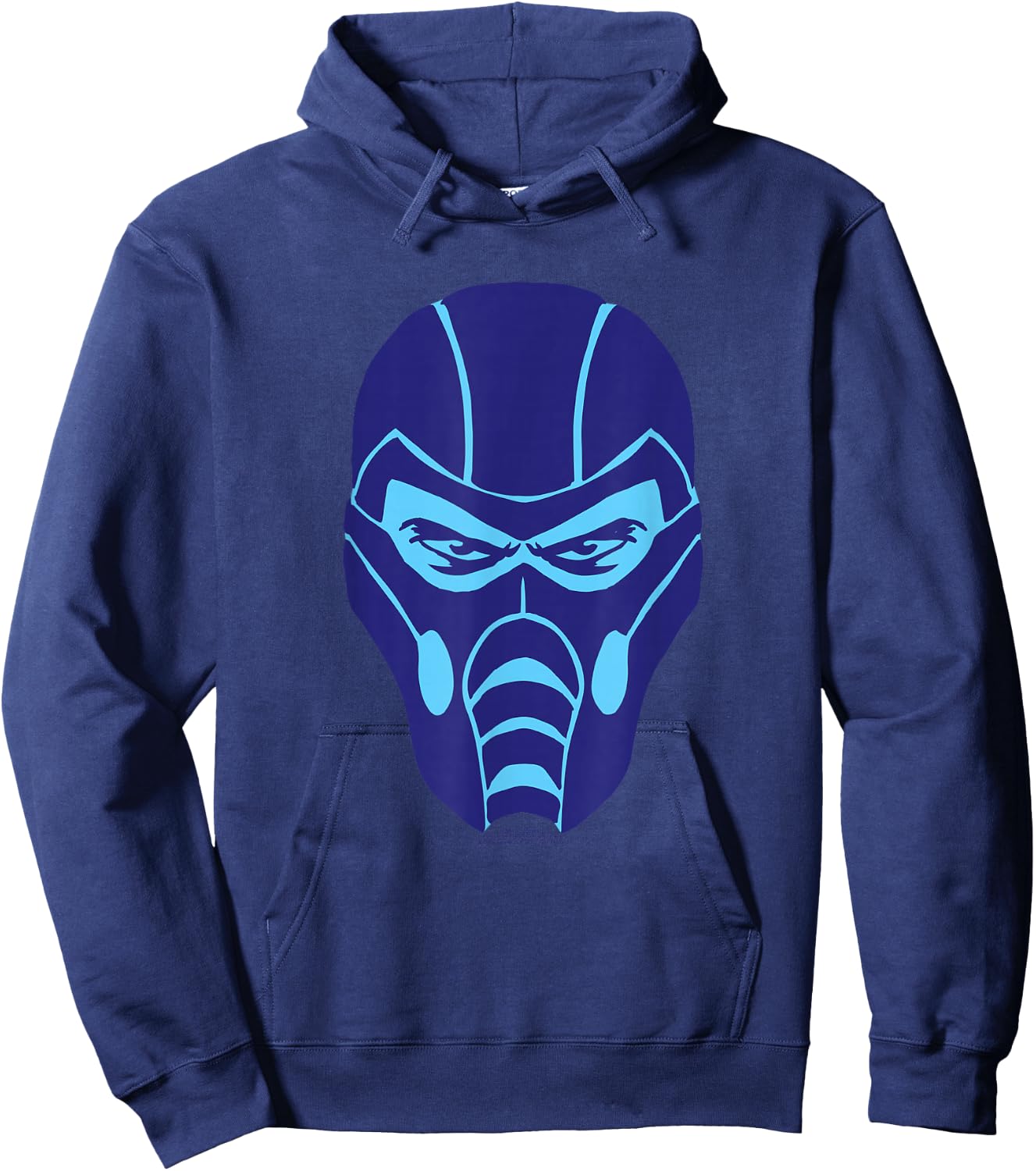 Mortal Kombat 9 Sub-Zero Face Icon Hoodie - Hoodie | Navy