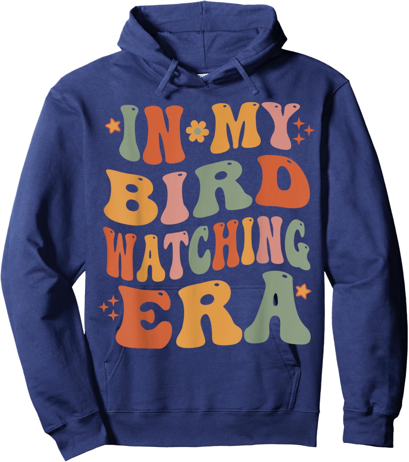 Cute In My Bird Watching Era Funny Birds Lovers Hoodie - Hoodie | Navy
