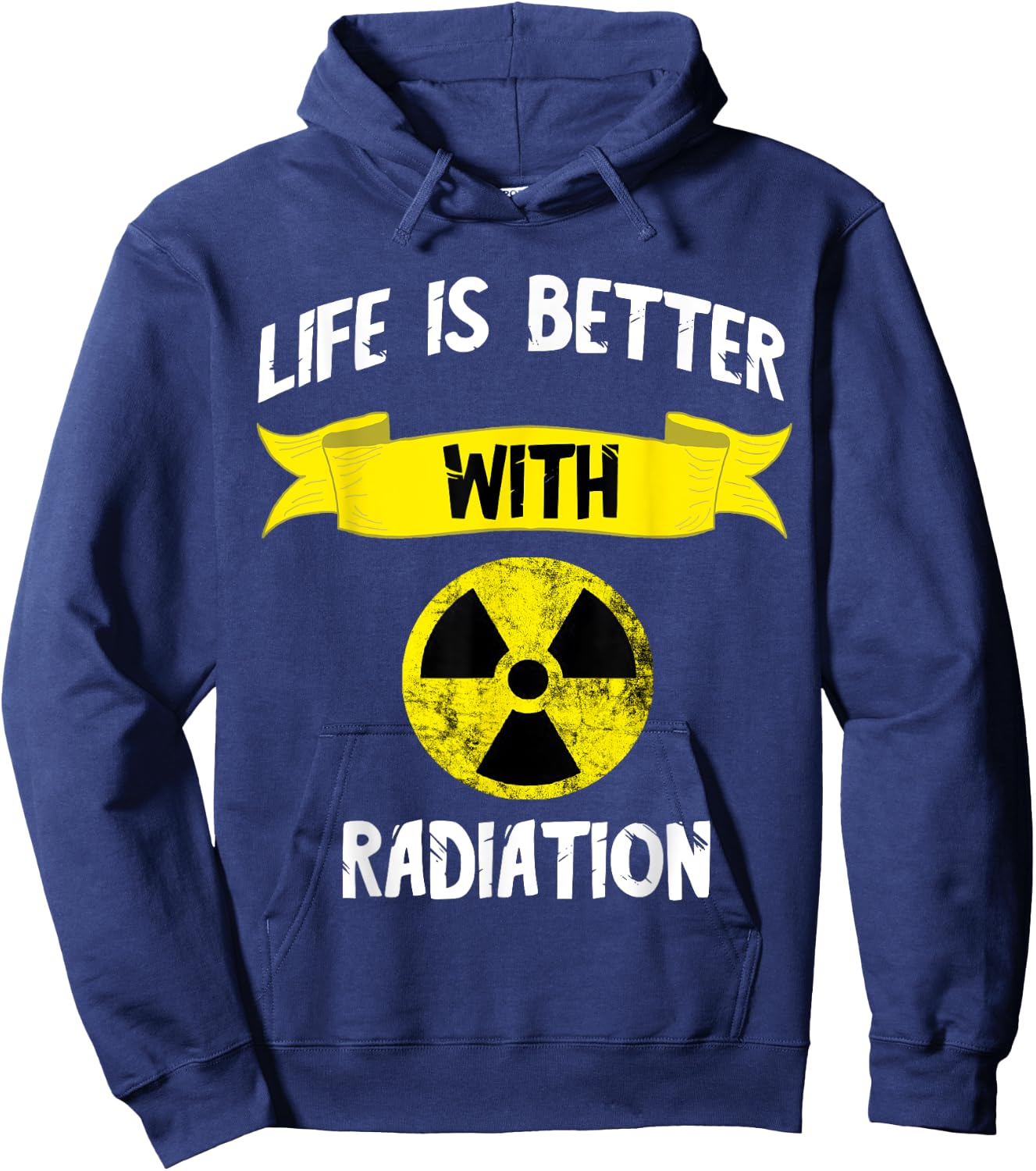 Radioactivity Radiology Nuclear Symbol X-rays Hoodie - Hoodie | Navy