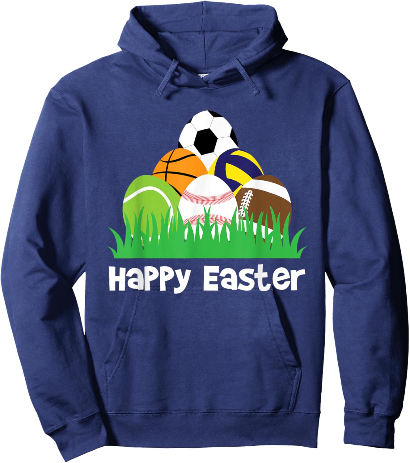 Boys Easter - Spring Sports Lover Hoodie - Hoodie | Navy