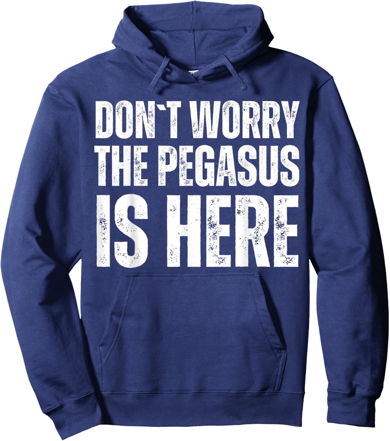 Dont Worry The Pegasus Is Here Hoodie - Hoodie | Navy
