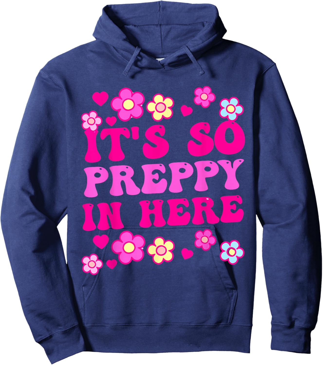 It's SO Preppy in HERE Hoodie - Hoodie | Navy