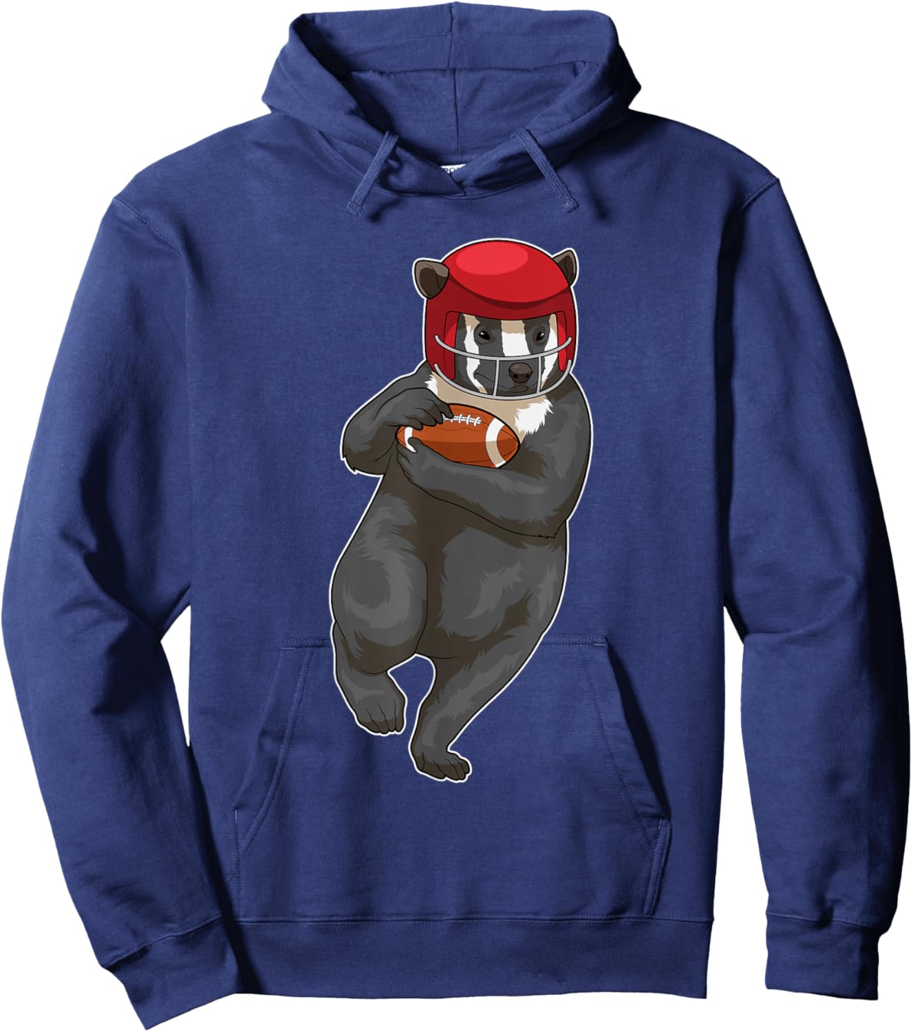 Badger American Football Sports Hoodie - Hoodie | Navy